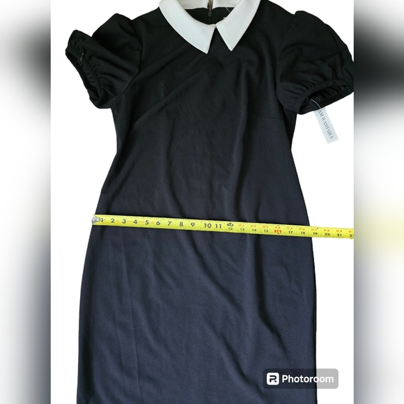 Shelby & Palmer Black Collared Dress Size 12 - Picture 12 of 12